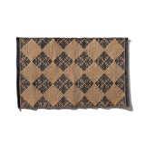TILE PATTERNED JUTE MAT / Mykonos