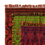 REVERSIBLE JACQUARD RUG / Navy Blue