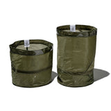 COVERED VINTAGE PARACHUTE ORGANIZER / Medium