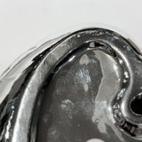 BALLOON SHAPED FLOWER VASE / Silver