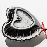 BALLOON SHAPED FLOWER VASE / Silver