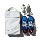 SNOW JACKET CONVERTED TO SHOE BAG