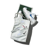 SNOW JACKET CONVERTED TO SHOE BAG