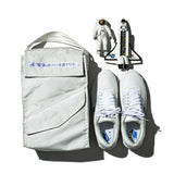 SNOW JACKET CONVERTED TO SHOE BAG