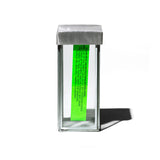 GLASS BOX WITH RECYCLE STEEL LID / Pen Stand
