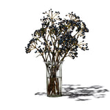 RECYCLED GLASS USEFUL FLOWER VASE