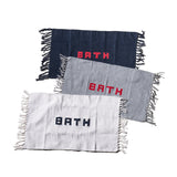 HANDLOOMED RECYCLE YARN BATH MAT