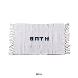 HANDLOOMED RECYCLE YARN BATH MAT