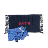HANDLOOMED RECYCLE YARN BATH MAT