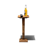 WOODEN SIDE TABLE
