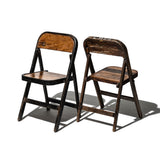 WOODEN VINTAGE CINEMA CHAIR
