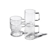 BOROSILICATE GLASS MUG / Shallow Stacking