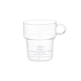 BOROSILICATE GLASS MUG / Deep Stacking