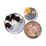 ALUMINIUM ROUND TRAY / ø8"