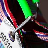 RECYCLED PLASTIC STRIPE BAG / Rectangle D15